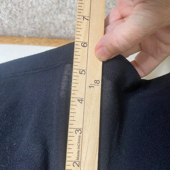 Jessica Howard 18W Dress Black Striped Metallic Cardigan Set Midi Career Cocktai - Picture 9 of 12